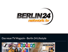 Tablet Screenshot of berlin-24.tv